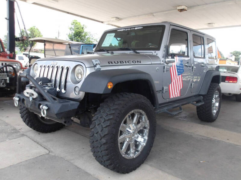 2015 Jeep Wrangler Unlimited for sale at Broken Arrow Motor Co in Broken Arrow OK