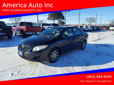 2009 Toyota Corolla for sale at America Auto Inc in South Sioux City NE