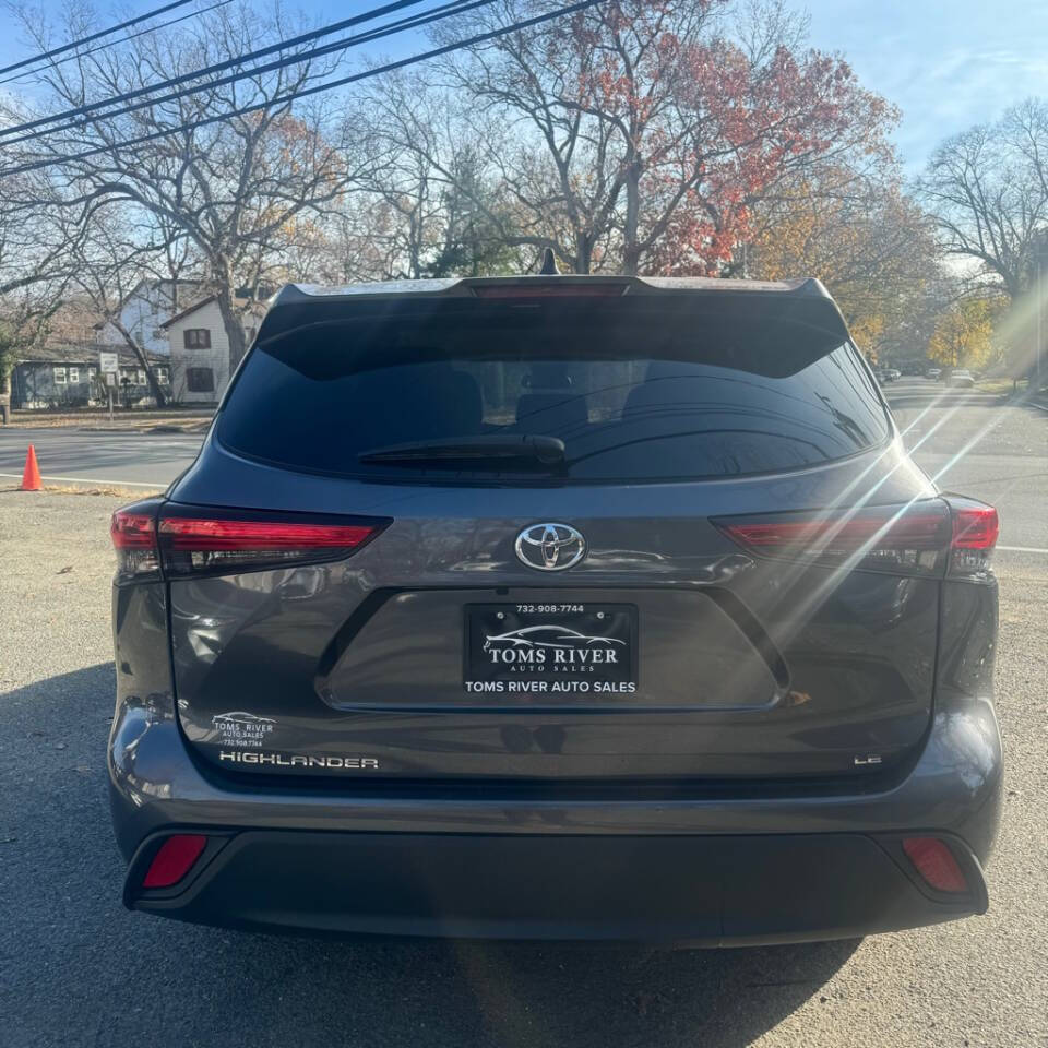 2023 Toyota Highlander for sale at Toms River Auto Sales in Lakewood, NJ