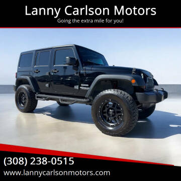 2012 Jeep Wrangler Unlimited for sale at Lanny Carlson Motors in Kearney NE