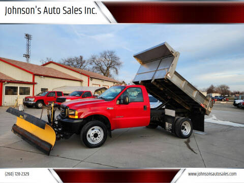 2001 Ford F-550 Super Duty for sale at Johnson's Auto Sales Inc. in Decatur IN