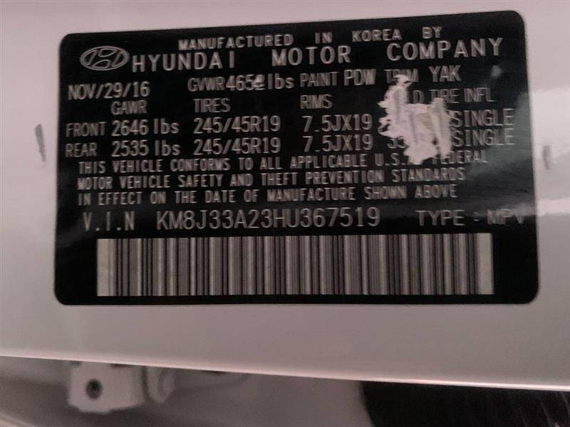 2017 Hyundai Tucson Limited