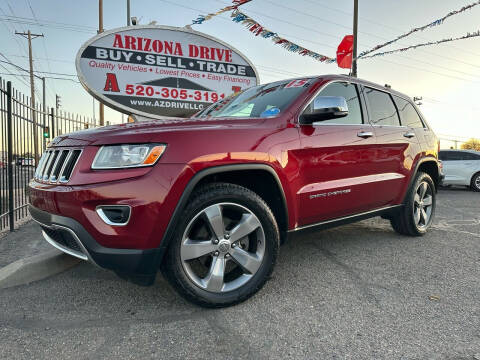 2015 Jeep Grand Cherokee for sale at Arizona Drive LLC in Tucson AZ
