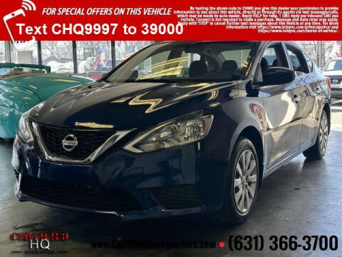 2017 Nissan Sentra for sale at CERTIFIED HEADQUARTERS in Saint James NY