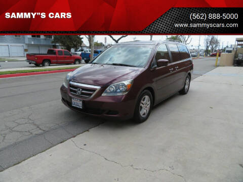 2007 Honda Odyssey for sale at SAMMY"S CARS in Bellflower CA