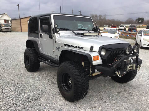 2005 Jeep Wrangler for sale at K & E Auto Sales in Ardmore AL