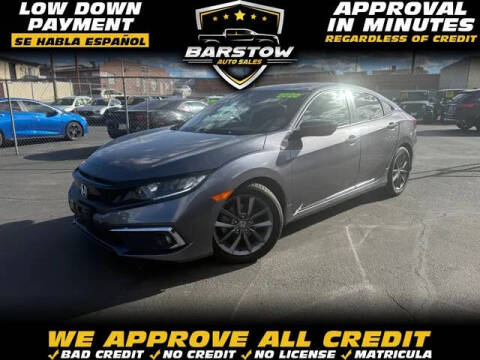 2020 Honda Civic for sale at BARSTOW AUTO SALES in Barstow CA