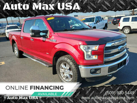 2015 Ford F-150 for sale at Auto Max USA in Yakima WA