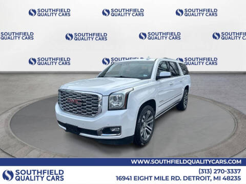 2018 GMC Yukon XL for sale at SOUTHFIELD QUALITY CARS in Detroit MI
