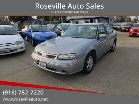 1997 Oldsmobile Cutlass for sale at Roseville Auto Sales in Roseville CA