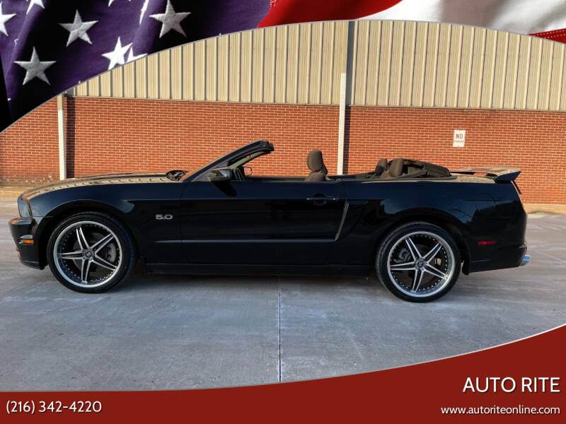 2013 Ford Mustang for sale at Auto Rite in Bedford Heights OH