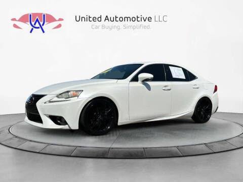 2014 Lexus IS 250 for sale at UNITED AUTOMOTIVE in Denver CO