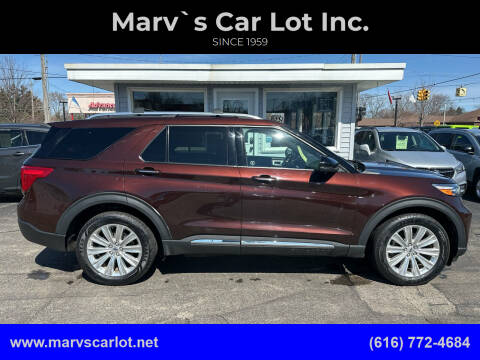 2020 Ford Explorer for sale at Marv`s Car Lot Inc. in Zeeland MI