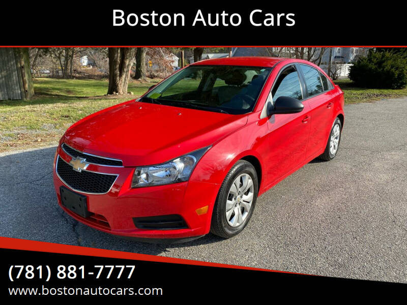 2014 Chevrolet Cruze for sale at Boston Auto Cars in Dedham MA