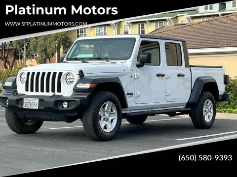 2020 Jeep Gladiator for sale at Platinum Motors in San Bruno CA