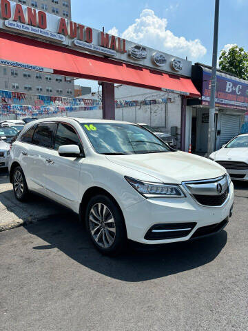 2016 Acura MDX for sale at 4530 Tip Top Car Dealer Inc in Bronx NY