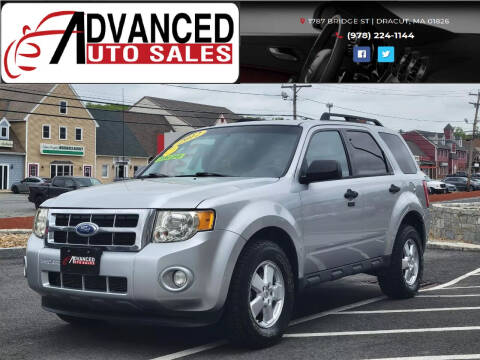 2012 Ford Escape for sale at Advanced Auto Sales in Dracut MA
