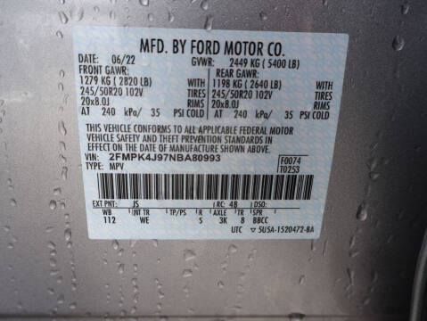 2022 Ford Edge ST-Line