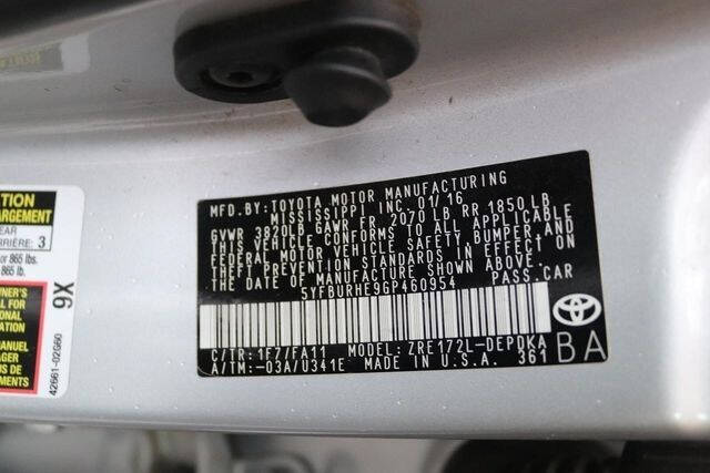 2016 Toyota Corolla L