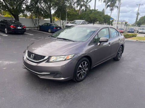 2015 Honda Civic for sale at Guru Auto Sales in Miramar FL
