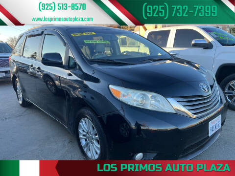 2012 Toyota Sienna for sale at Los Primos Auto Plaza in Brentwood CA