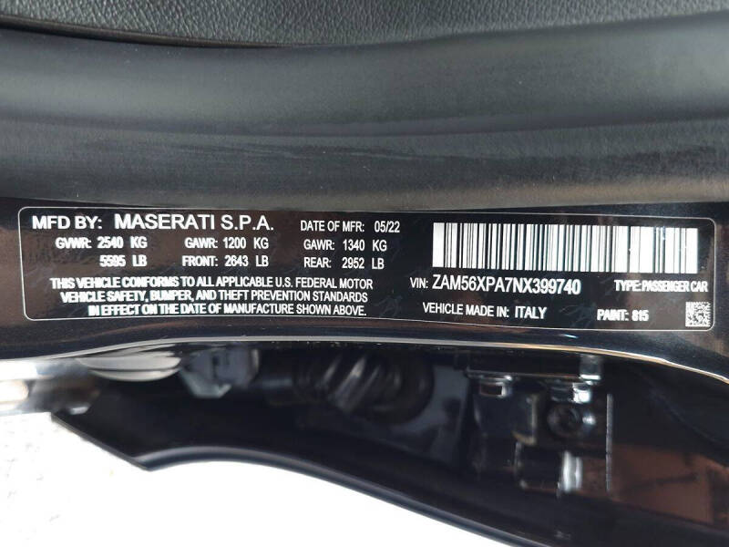 2022 Maserati Quattroporte GT
