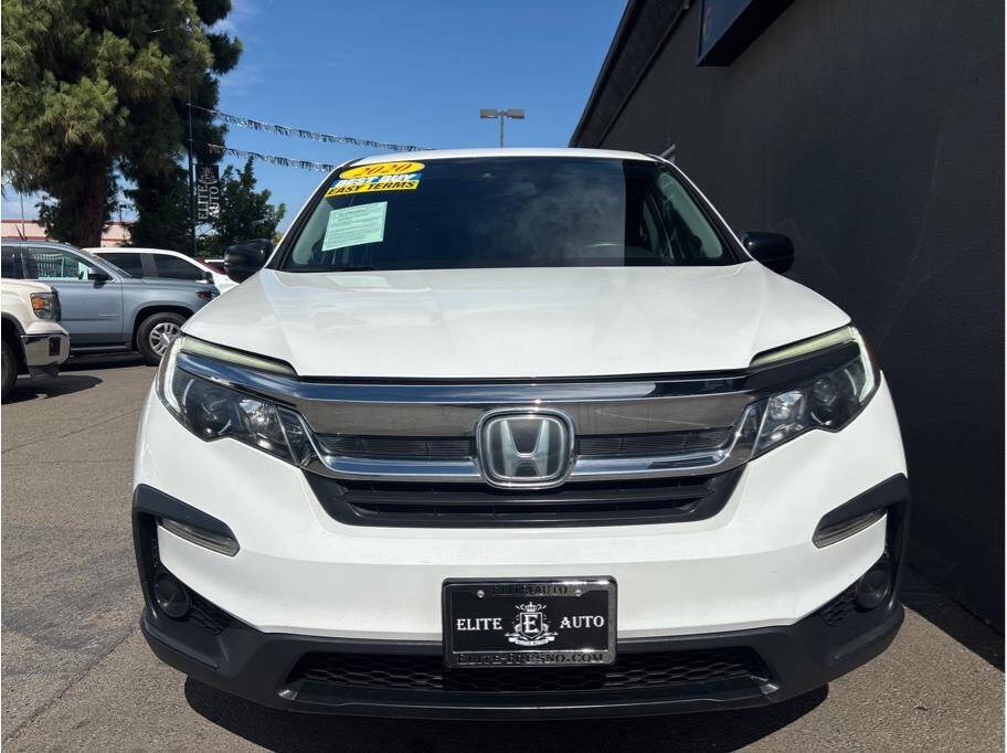 White 2020 Honda Pilot LX LX 4dr SUV 2