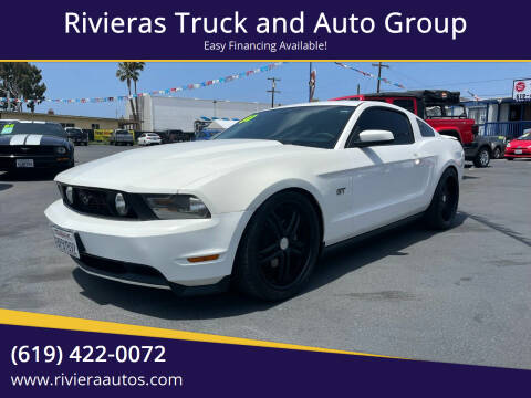 2010 Ford Mustang for sale at Rivieras Truck and Auto Group in Chula Vista CA