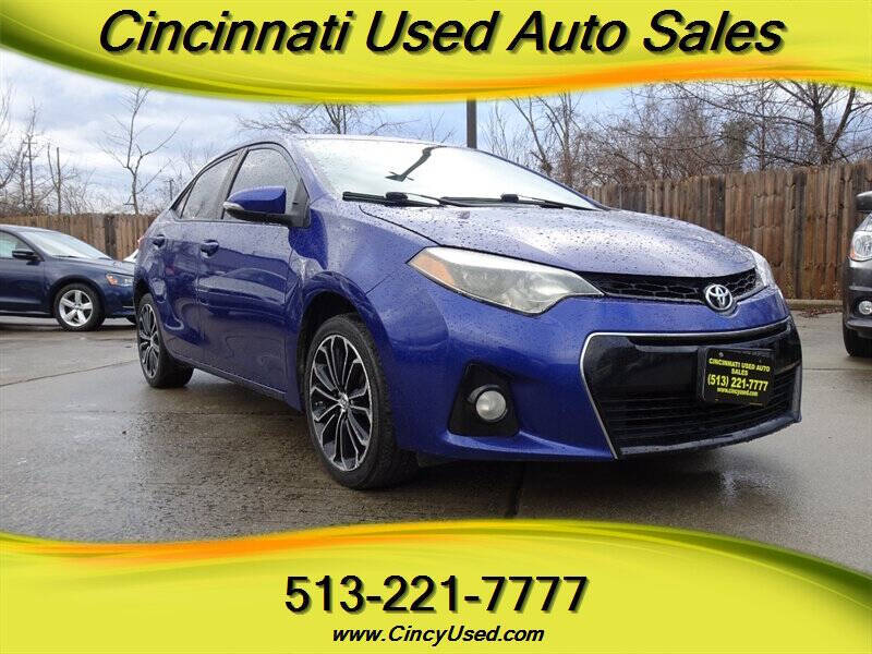 2015 Toyota Corolla for sale at Cincinnati Used Auto Sales in Cincinnati OH