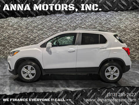 2019 Chevrolet Trax for sale at ANNA MOTORS, INC. in Detroit MI