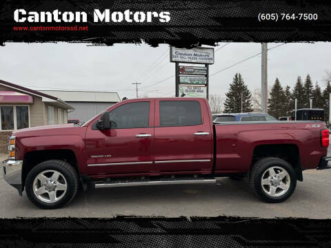 2015 Chevrolet Silverado 2500HD for sale at Canton Motors in Canton SD