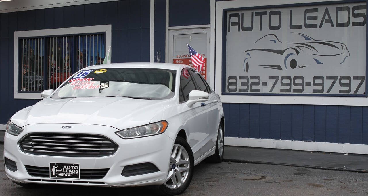 2015 Ford Fusion for sale at AUTO LEADS in Pasadena, TX