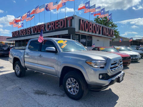 2017 Toyota Tacoma for sale at Giant Auto Mart in Houston TX