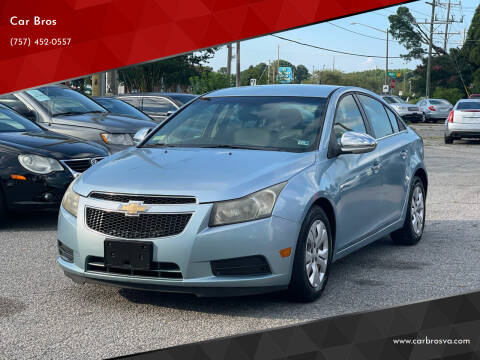 2012 Chevrolet Cruze for sale at Car Bros in Virginia Beach VA