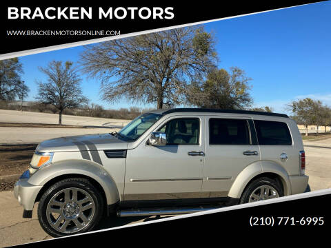 2009 Dodge Nitro for sale at BRACKEN MOTORS in San Antonio TX