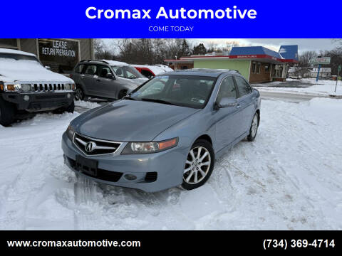 2007 Acura TSX for sale at Cromax Automotive in Ann Arbor MI