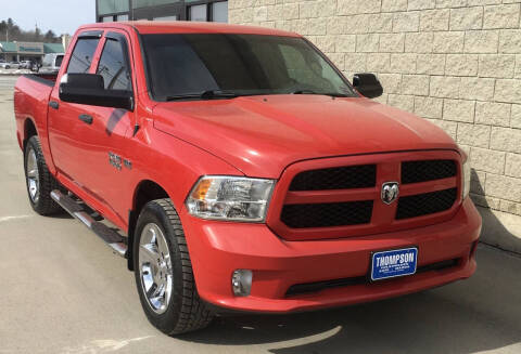 2016 RAM 1500 for sale at THOMPSON MAZDA in Waterville ME