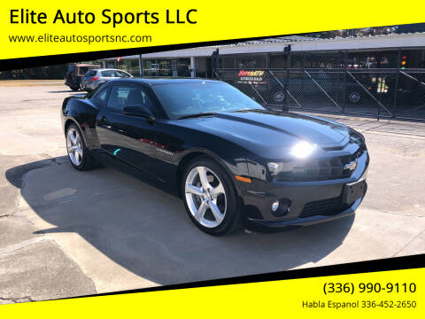 2013 Chevrolet Camaro for sale at Elite Auto Sports LLC in Wilkesboro NC