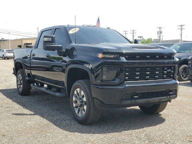 Used 2022 Chevrolet Silverado 2500HD Custom with VIN 2GC4YME70N1231807 for sale in Belleville, MI