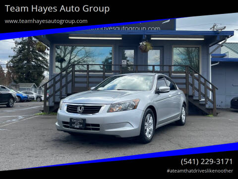 2008 Honda Accord for sale at Team Hayes Auto Group in Eugene OR