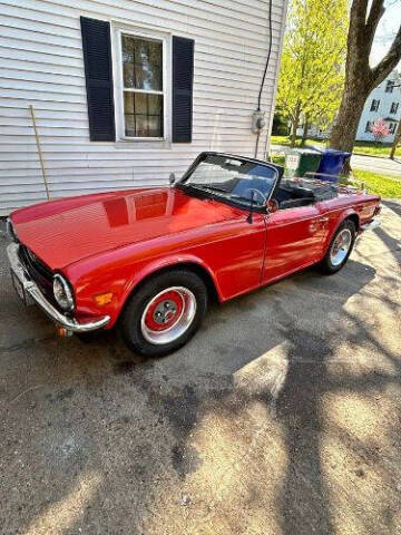 1976 Triumph TR6 for sale at Classic Car Deals in Cadillac MI