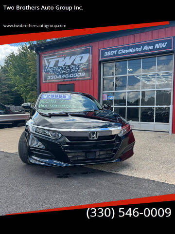 2018 Honda Accord for sale at Two Brothers Auto Group Inc. in Canton OH