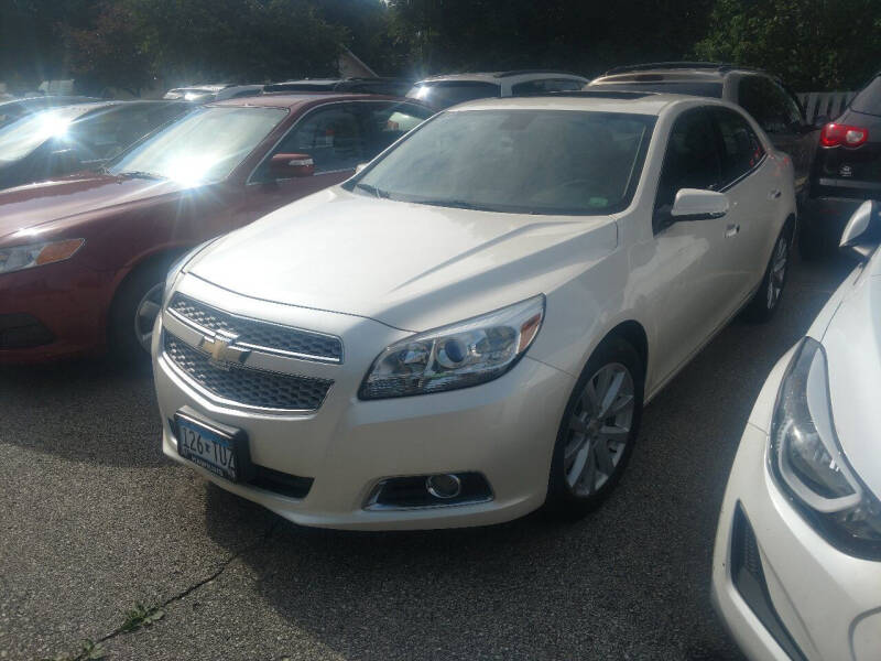 2013 Chevrolet Malibu for sale at Short Line Auto Inc in Rochester MN