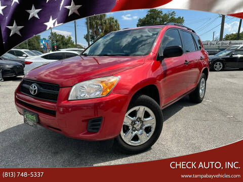 2012 Toyota RAV4 for sale at CHECK AUTO, INC. in Tampa FL