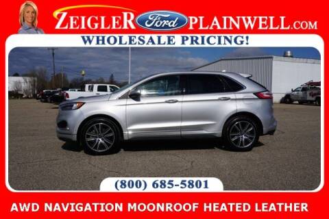2019 Ford Edge for sale at Zeigler Ford of Plainwell - Jeff Bishop in Plainwell MI