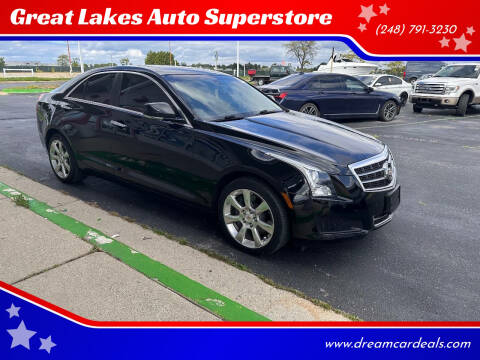 2013 Cadillac ATS for sale at Great Lakes Auto Superstore in Waterford Township MI