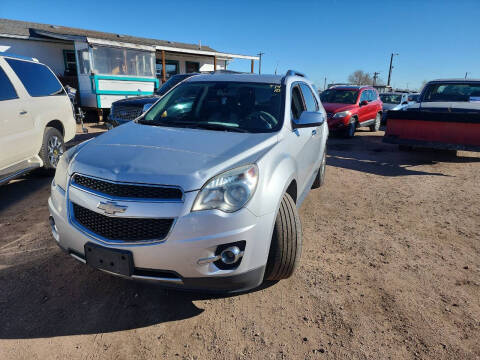 2010 Chevrolet Equinox for sale at PYRAMID MOTORS - Fountain Lot in Fountain CO