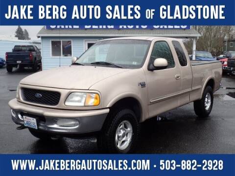 1998 Ford F-150 for sale at Jake Berg Auto Sales in Gladstone OR