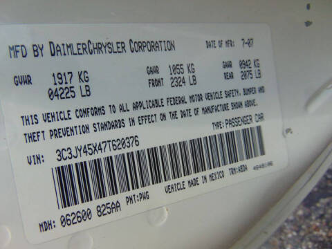 2007 Chrysler PT Cruiser