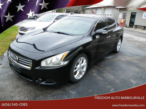 2012 Nissan Maxima for sale at Freedom Auto Barbourville in Bimble KY